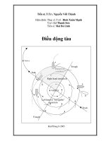 GIÁO TRÌNH ĐIỀU ĐỘNG TÀU THỦY