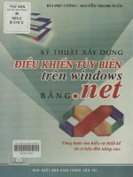 Kỹ thuật xây dựng điều khiển tùy biến trên Windows bằng .NET