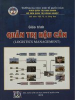 Giáo trình quản trị hậu cần