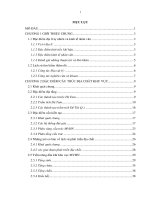 Luận Văn Đặc điểm địa hóa đá sinh dầu, khí trũng Đông Quan khu vực Miền Võng Hà Nội