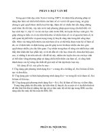 Rèn luyện cho học sinh ứng dụng chiều biến thiên của hàm số để giải một số dạng phương trình.