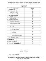 SKKN ỨNG DỤNG NGUYÊN LÍ ĐỈRICHLET TRONG GIẢI BÀI TOÁN HÌNH HỌC ” BẬC THCS