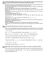 Đề cương ôn tập vật lý đại cương