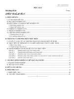 BỒI DƯỠNG MỘT SỐ PHƯƠNG PHÁP GIẢI NHANH BÀI TOÁN HOÁ HỌC CHO HỌC SINH GIỎI