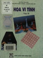 Giáo trình Đồ họa vi tính. Tập II