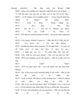 Học tiếng anh qua hội thoại Friends season2 the one with the breast milk