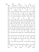 Học tiếng anh qua hội thoại Phim mom phần 1 tập 3