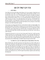 tìm hiểu quản trị vận tải