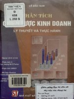 Phân tích chiến lược kinh doanh - Lý thuyết và thực hành