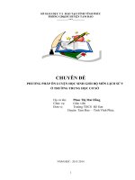 PHƯƠNG PHÁP ÔN LUYỆN HỌC SINH GIỎI BỘ MÔN LỊCH SỬ 9