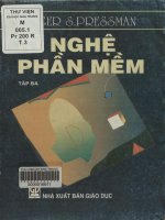 Kỹ nghệ phần mềm, cách tiếp cận của người thực hành. Tập 3