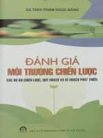 Đánh giá môi trường chiến lược các dự án chiến lược, quy hoạch và kế hoạch phát triển
