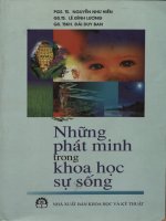 Những phát minh trong khoa học sự sống