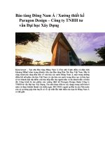 tài liệu bảo tàng đông  nam á