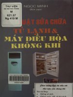 Kỹ thuật sửa chữa tủ lạnh và máy điều hòa không khí