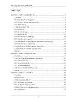 Bài giảng Thực hành Phân tích thiết kế hệ thống thông tin