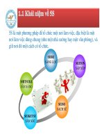 Tiểu luận môn Quản trị chất lượng Tìm hiểu về 5S