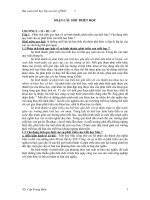 Bài soạn triết học lớp cao hoc Quản trị kinh doanh