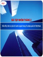 slide Tiểu Luận vấn đề ly hôn has yếu tố nước ngoài in Tư pháp quốc tế Việt Nam (9đ) + SLILE