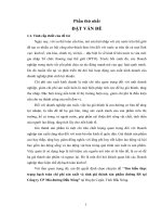 Kế toán chi phí và tính giá thành sản phẩm đường tại công ty mía đường Đăk Nông