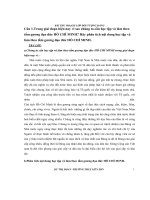 bài thu hoạch lớp đối tượng đảng