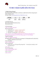 Cài đặt và Quản lý phần mềm trên Linux