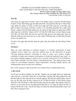 NGHIÊN CỨU GIẢI PHÁP TRỒNG CÂY NGẬP MẶN BẢO VỆ ĐÊ BIỂN 5, HUYỆN TIỀN HẢI, TỈNH THÁI BÌNH
