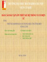 THIẾT KẾ MOTOR QUAY SỬ DỤNG HIỆU ỨNG TĨNH ĐIỆN RĂNG LƯỢC