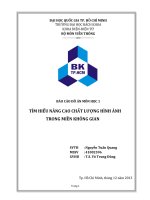 tìm hiểu nâng cao chất lượng hình ảnh trong miền không gian