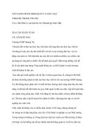 XÂY DỰNG PHẦN MỀM QUẢN LÝ ĐÀO TẠO THEO HỆ THỐNG TÍN CHỈ CỦA TRƢỜNG CAO ĐẲNG SƢ PHẠM QUẢNG TRỊ