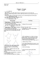 giáo án hình học lớp 8