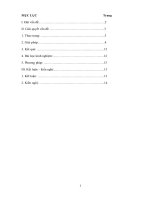 SKKN Giúp học sinh dân tộc thiểu số học môn Chính tả bằng phương pháp trò chơi tại lớp 4A trường TH Sơn Bình