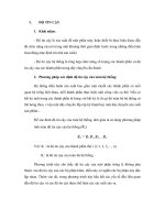 Tiểu luận môn quản trị sản xuất BẢO TRÌ VÀ ĐỘ TIN CẬY