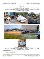 MỘT SỐ VẤN ĐỀ MÔN TOÁN CẦN ĐƯỢC DẠY HỌC TÍCH HỢP, LIÊN MÔN.  HƯỚNG GIÁO DỤC SAU 2015