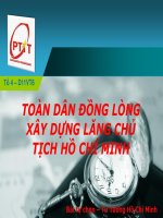 thuyết trình TOÀN DÂN ĐỒNG LÒNG XÂY DỰNG LĂNG CHỦ TỊCH HỒ CHÍ MINH