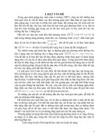 Phương pháp sử dụng biểu thức liên hợp trong phương trình vô tỷ