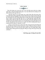 đề tài thiết kế Phần Mềm Quản Lý Nhân Sư