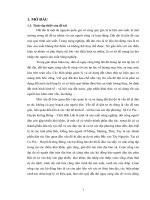 Phân tích tình hình quản lý và sử dụng đất