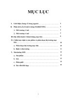 bài tập MARKETING căn bản