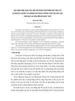 xác định hiệu quả của việc bổ sung chế phẩm axit hữu cơ ul tracid lacdry và adimix butyrate trong thức ăn cho lợn con sau cai sữa đến 60 ngày tuổi