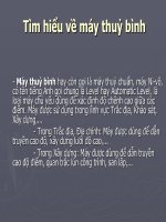 Tìm hiểu về máy thuỷ bình