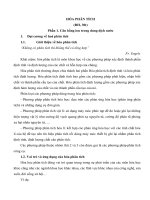 giáo trình  về hóa phân tích