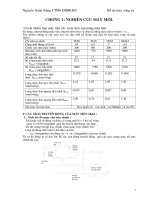 Tính toán thiết kê máy mới dựa trên máy tiện 1K62.DOC