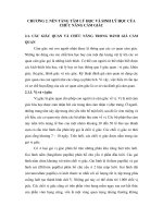 NỀN TẢNG TÂM LÝ HỌC VÀ SINH LÝ HỌC CỦA CHỨC NĂNG CẢM GIÁC