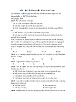 bài tập về tính chất sóng hạt