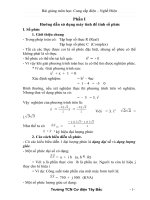 Bài giảng môn học Cung cấp điện – Nghề Điện