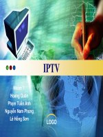 báo cáo nhóm đề tài  IPTV