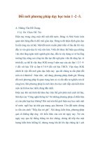 SKKN Đổi mới phương pháp dạy học toán 1