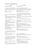 Học tiếng anh qua bài hát That is love