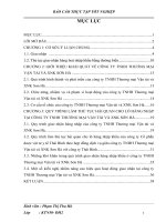 QUY TRÌNH THỦ TỤC HẢI QUAN CHO LÔ HÀNG NHẬP TẠI CÔNG TY TNHH THƯƠNG MẠI VẬN TẢI VÀ XNK SƠN HÀ